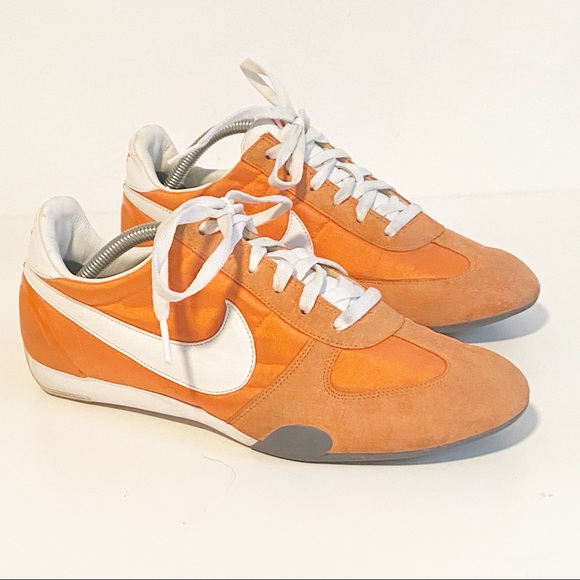 Vintage Nike Sprint Sister Sneakers Orange and White size 8